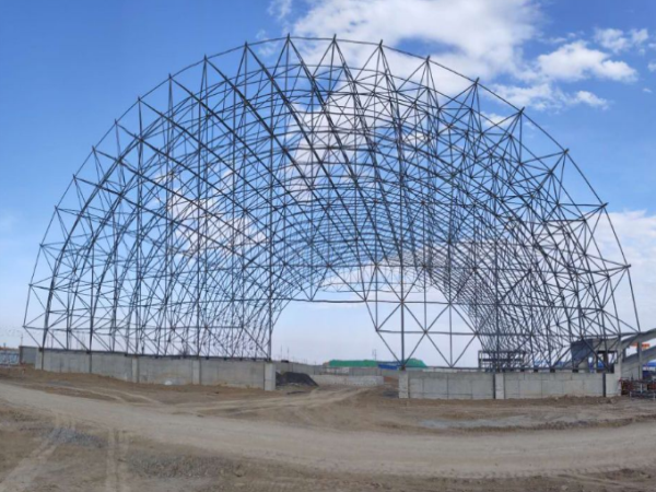 当阳体育场网架结构